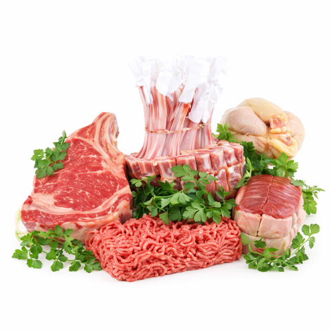 预先分配计划（4 周）含生肉骨头和蔬菜