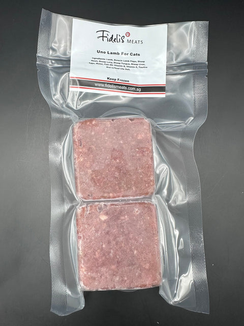 UNO LAMB PATTY FOR CATS (GRASS FED & FREE RANGE)